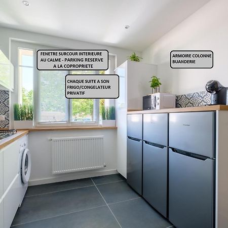 Appart 3 Suites-Chaque Suite Avec Sdo Wc Privatifs - Cuisine Commune Tassin-la-Demi-Lune Buitenkant foto